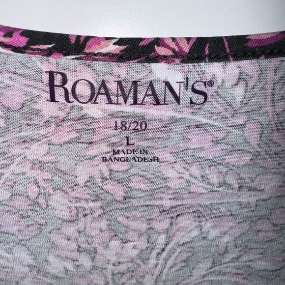 ROAMANS BRAND WOMENS PLUS SIZE BLOUSE - Picture 3 of 5